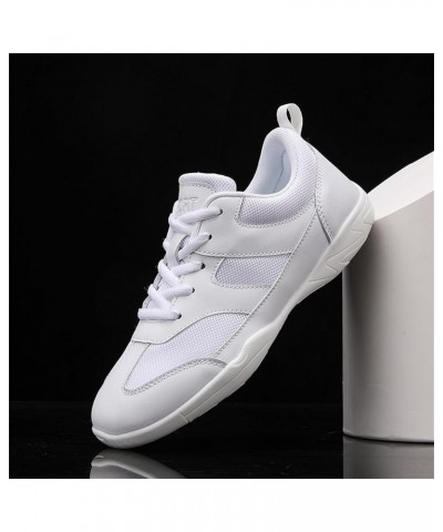 Girls White Cheer Shoes Youth Cheerleading Dance Sneaker Training Competition for Women Girls' Cheerleading Shoes Girl White-...