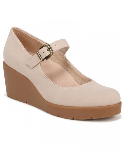 Women's Adore Mary Jane Flat, Porcelain, 9.5 $33.05 Flats