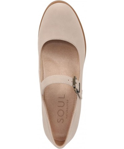 Women's Adore Mary Jane Flat, Porcelain, 9.5 $33.05 Flats