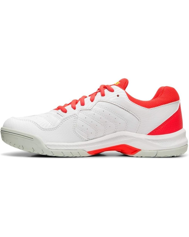 Women's GEL-Dedicate 6 Tennis Shoes White/Laser Pink $51.99 Athletic Shoes