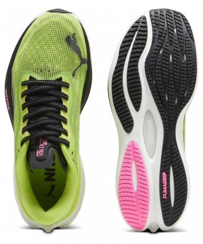 Women's Running Shoe Lime Pow-puma Black-poison Pink $38.90 Athletic Shoes