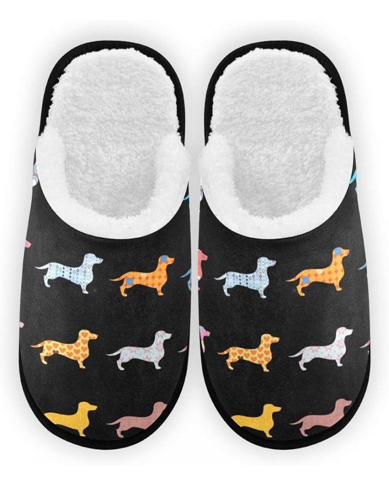 Animals Slippers for Women Men, Memory Foam Non-Slip Indoor Slippers Bedroom Hotel Travel Home Shoes Multicolor $10.12 Slippers