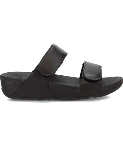 Womens Lulu Slide Sandal 10 All Black $42.59 Sandals