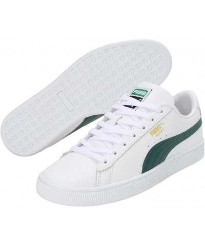 Unisex Mid-Top Sneaker White Varsity Green $29.75 Fashion Sneakers