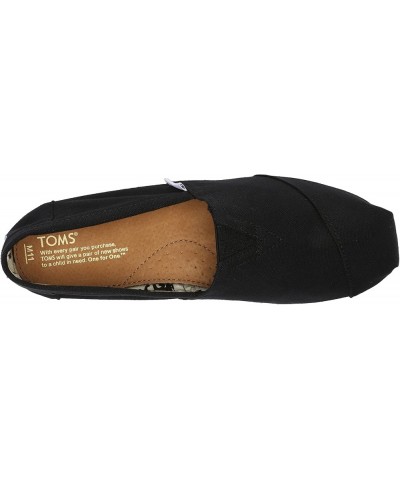 Womens Alpargata - Brown Black Canvas $40.50 Loafers & Slip-Ons