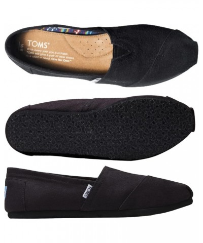 Womens Alpargata - Brown Black Canvas $40.50 Loafers & Slip-Ons