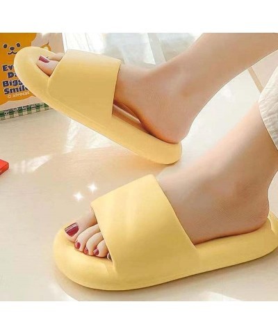 Cloud Sandals Slippers Pillow Slippers Bathroom Sandals Shower Slippers for Women and Men Cushioned Non Slip Quiet Quick Dryi...