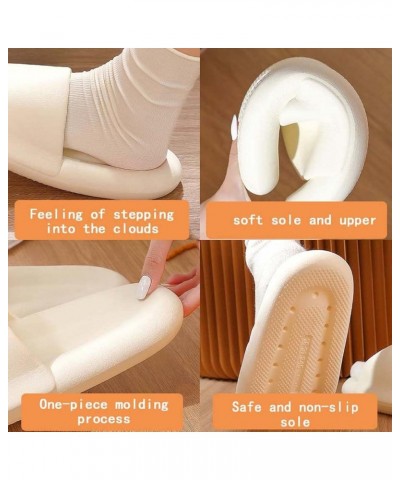 Cloud Sandals Slippers Pillow Slippers Bathroom Sandals Shower Slippers for Women and Men Cushioned Non Slip Quiet Quick Dryi...