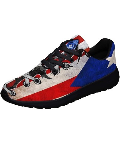 Puerto Rico Shoes Men Women Running Sneakers Breathable Casual Sport Tennis Shoes Puerto Rican Gifts Puerto Rico Black 40 $35...