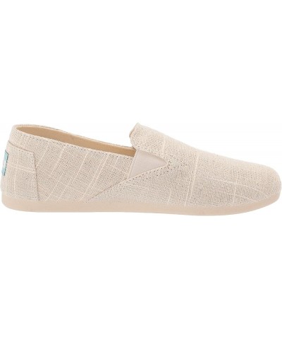 Womens Redondo Slip On Flats Casual - Off White Natural Metallic $19.85 Loafers & Slip-Ons