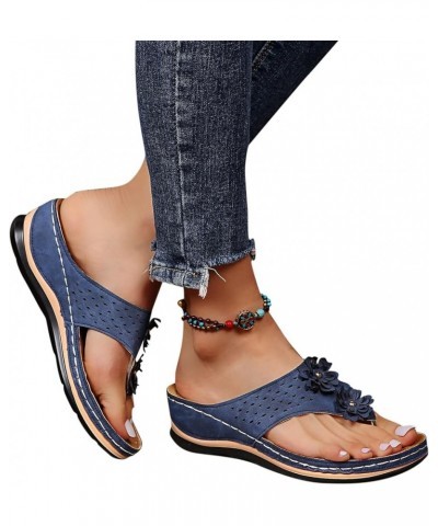 Block Heels for Women Platform Espadrilles Sandals Low Block Chunky Heeled Open Toe Lace Up Casual Slipper Sandals 27-lwvqg-b...