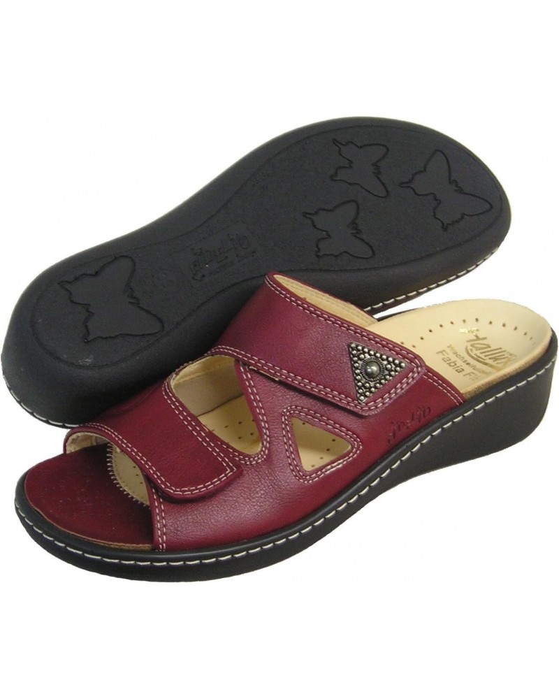 Women's Hallux Fabia Bunion Relief Slide Sandal 33709 (Bordo) (36 M) $65.94 Sandals