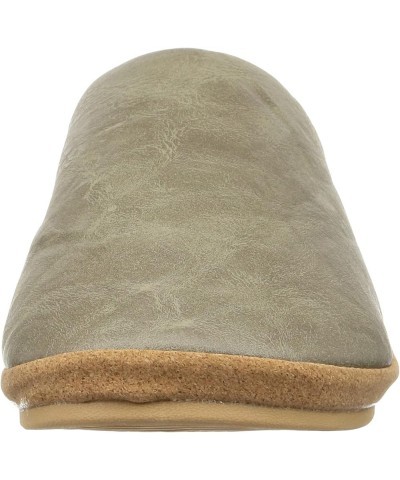 Daikai PU platform sole Khak $13.59 Slippers