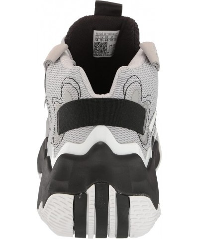 Women's Exhibit B Mid Basketball Shoe Grey/White/Black $21.97 Athletic Shoes