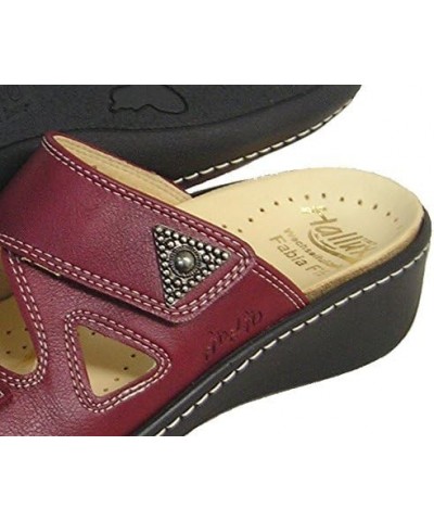 Women's Hallux Fabia Bunion Relief Slide Sandal 33709 (Bordo) (36 M) $65.94 Sandals