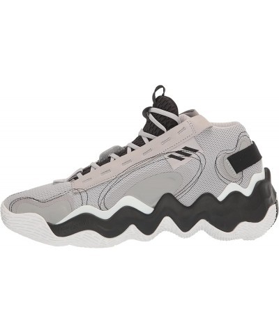 Women's Exhibit B Mid Basketball Shoe Grey/White/Black $21.97 Athletic Shoes