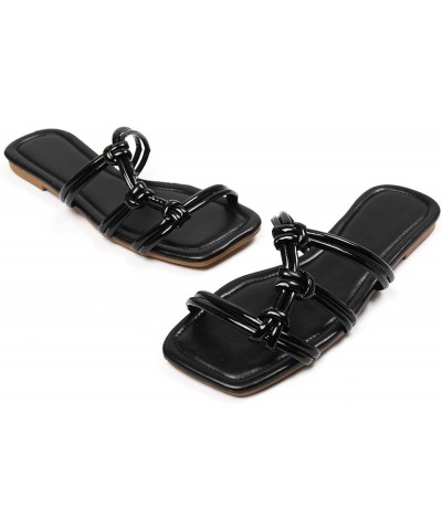 lace up sandals, Fashion Spring And Summer Casual Women's Sandals Flip Flops Flat Beach Slippers Z 03-black $16.19 Sandals