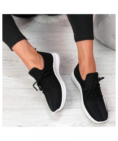 Slip On Trainers Christmas, Womens Canvas Shoes Casual Cute Sneakers Low Cut Lace up Comfortable for Walking Black $14.98 Ath...