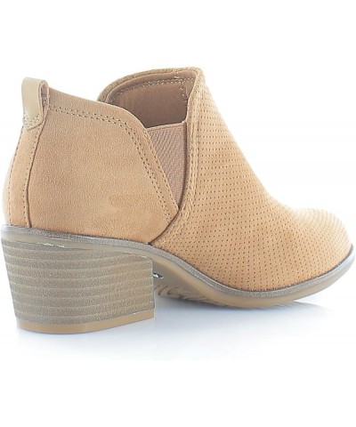 Shoes Women's Laurel Ankle Bootie Boot Chipbrown Microfiber $21.30 Boots