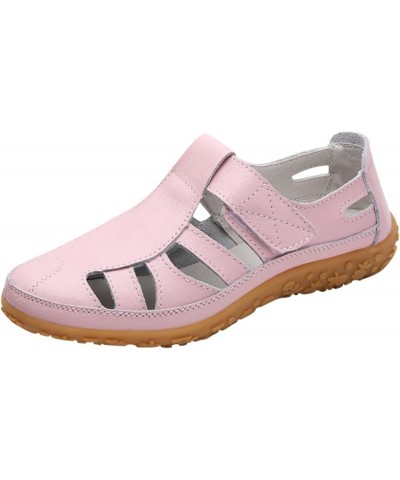 Dressy Sandals Women Comfortable Sole Sole Sandals Casual Retro Sandals Women's Sandals with Arch Support Size 11 Pink $22.79...