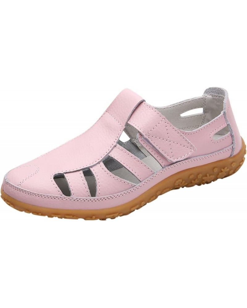 Dressy Sandals Women Comfortable Sole Sole Sandals Casual Retro Sandals Women's Sandals with Arch Support Size 11 Pink $22.79...