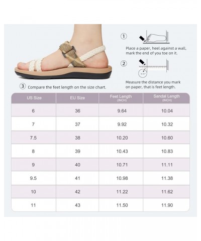 Hiking Sandals for Womens, Comfortable Walking Flip Flop Sandals with Arch Support, Athletic Sandals with Hook and Loop Strap...