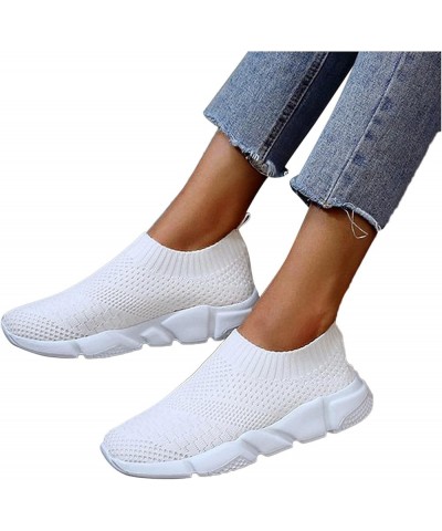 Sneakers for Women, Walking Shoes Womens Slip on Sneakers Women, Tennis Shoes Womens Jogging Workout Comfortable Breathable M...