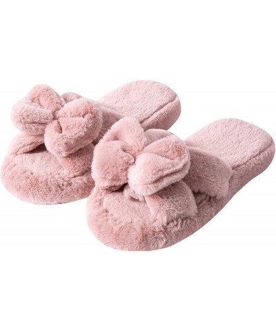 Loafers Slippers for Women Men Memory Foam Women Fashion Ladies Household Shoes Unique Dress House Slippers Red $11.03 Slippers