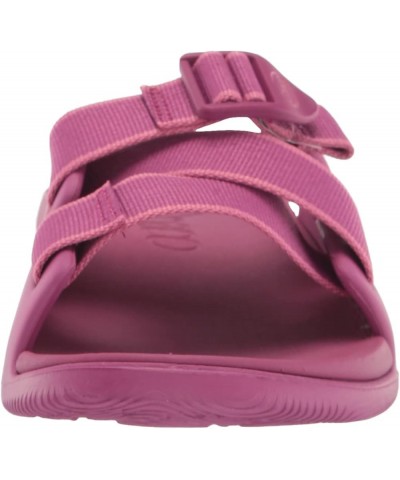 Women's Chillos Slide Sandal Outskirt Fuchia $11.42 Athletic Shoes