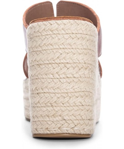 Women's Next Door Wedge Sandal Tan $18.36 Sandals