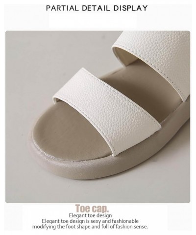 Sandals Women Sandals For Casual Party Wedding Beach Bohemian Pearl Crystal Flat Sandals Platform Sandals Women White $13.94 ...