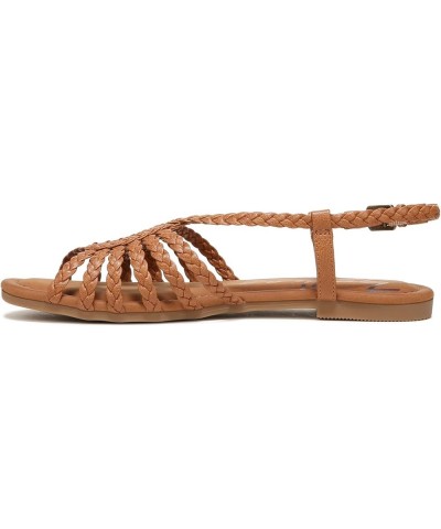 Women's Misha Strappy Sandal Caramel Brown Braid $15.60 Sandals