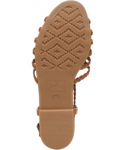 Women's Misha Strappy Sandal Caramel Brown Braid $15.60 Sandals