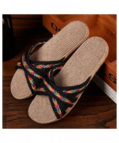 Flip Flop Socks For Women Thick Womens Shoes Sandals Women Bubble Slides For Mary Jane Flats Women Sandals For W Multicolor 6...