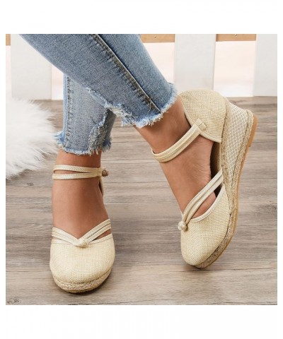 Dance Shoes For Women Low Heel Comfort Women Heeled Sandals Black Dance Heels Closed Toe Dance Shoes Women Girls Sandal 2-bei...