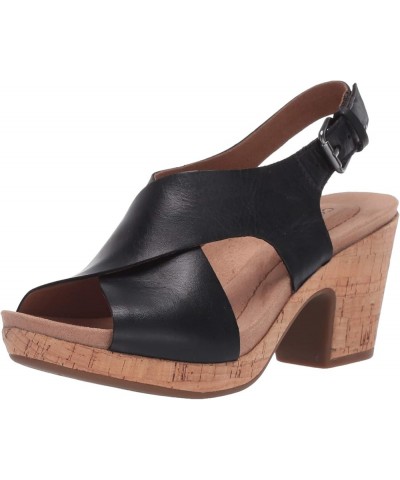 Women's Alleah Sling Sandal Black $32.14 Sandals