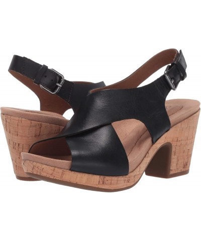 Women's Alleah Sling Sandal Black $32.14 Sandals