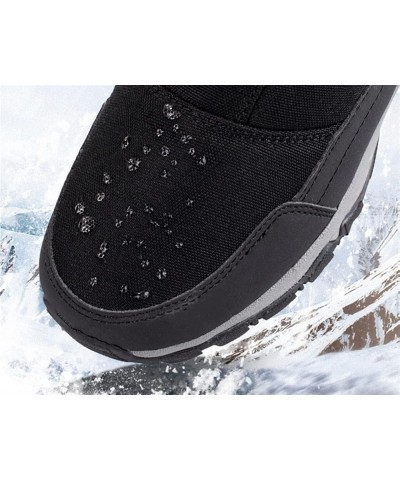 Women's Winter Snow Boots Waterproof Mid Calf Boots for Women Fashion Zipper Warm Fur Lined Hiking Boots Outdoor Anti Slip Wa...