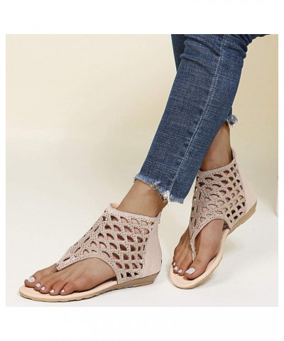 Platforms Wedges For Legs Platform Sandals Women Clear Women Sandals Silver Heeled Sandals For Women Dressy F 4-khaki $15.90 ...