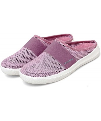 Slip on Sneakers Women Breathable Slip-on Mesh Outdoor Shoes Leisure Casual Summer Cute Sneakers Outdoor Journey Shoe Grey $1...