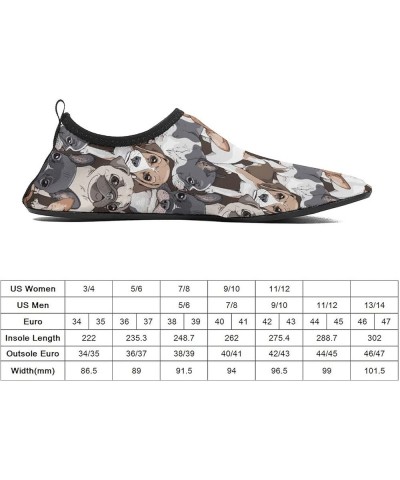 Funny Cartoon Puppies Water Shoes Barefoot Aqua Pool Socks for Beach Swim Walking 13/14men Funny Cartoon Puppies $14.88 Outdo...