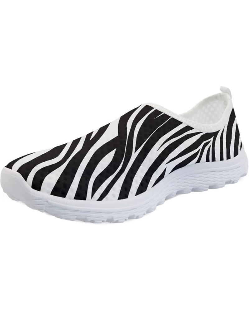 Athletic Running Shoes for Womens Soft and Breathable Tennis Workout Walking Gym Fashion Sneakers Zebra $10.35 Fashion Sneakers