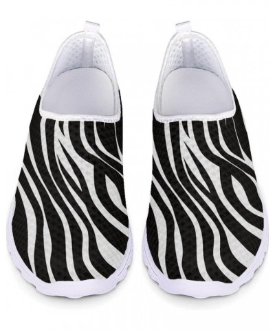 Athletic Running Shoes for Womens Soft and Breathable Tennis Workout Walking Gym Fashion Sneakers Zebra $10.35 Fashion Sneakers