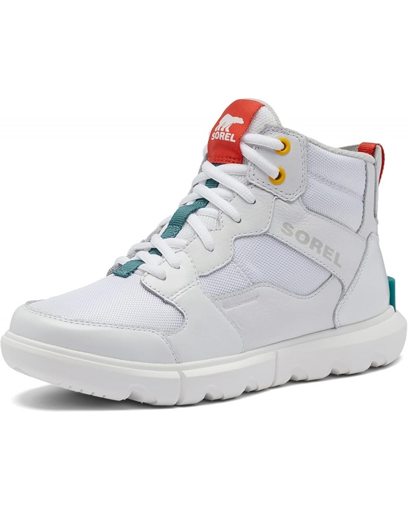 Women's Explorer II Sneaker Mid Waterproof Shoe White, Moonstone $54.98 Fashion Sneakers