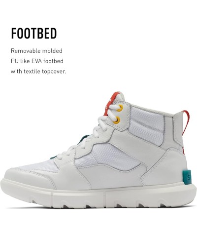 Women's Explorer II Sneaker Mid Waterproof Shoe White, Moonstone $54.98 Fashion Sneakers