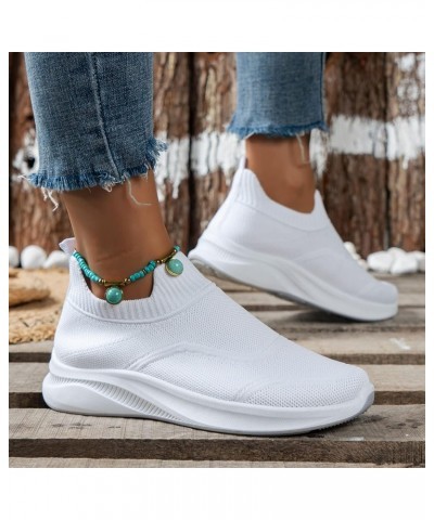 Leisure Summer Sport Shoes Running Shoes Breathable Fashion for Student and Teenagers Women's Sneaker Boots (White, 7.5) $12....