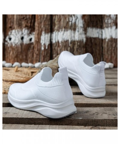 Leisure Summer Sport Shoes Running Shoes Breathable Fashion for Student and Teenagers Women's Sneaker Boots (White, 7.5) $12....