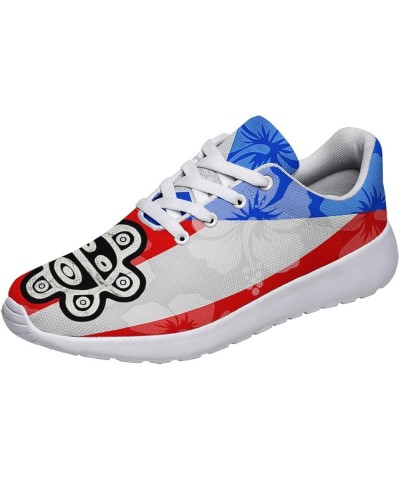 Puerto Rico Flag Shoes Men Women Puerto Rico Sneakers Breathable Running Sport Tennis Shoes 100% Boricua Gift Puerto Rico Whi...