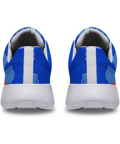 Puerto Rico Flag Shoes Men Women Puerto Rico Sneakers Breathable Running Sport Tennis Shoes 100% Boricua Gift Puerto Rico Whi...