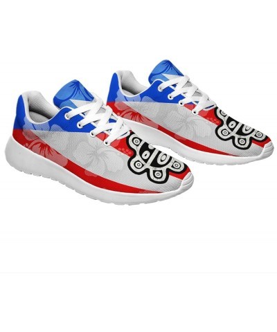 Puerto Rico Flag Shoes Men Women Puerto Rico Sneakers Breathable Running Sport Tennis Shoes 100% Boricua Gift Puerto Rico Whi...